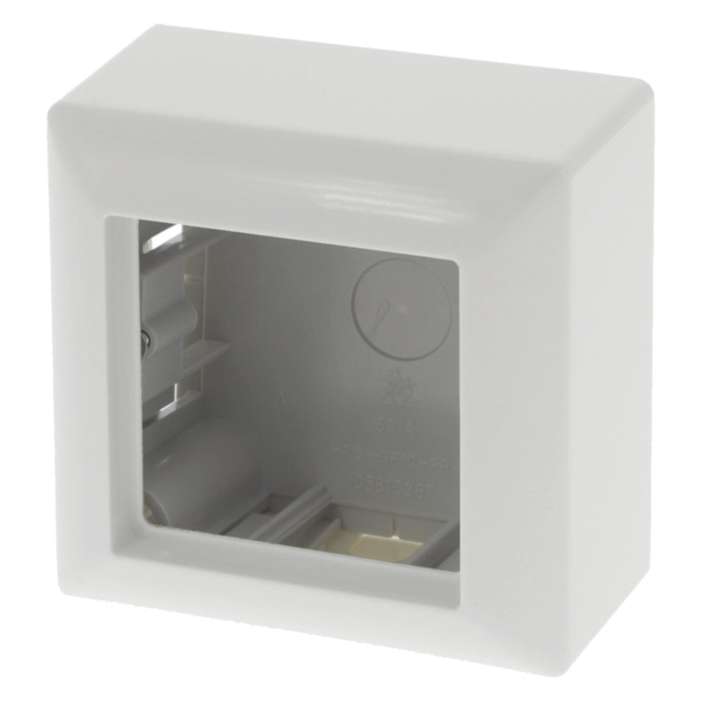 Jung Schakelaar AS500 Opbouw 1-Voudig Polarwit-600996