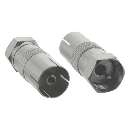 Q-Link Coax Stekkerverloop Binnendraads-601104