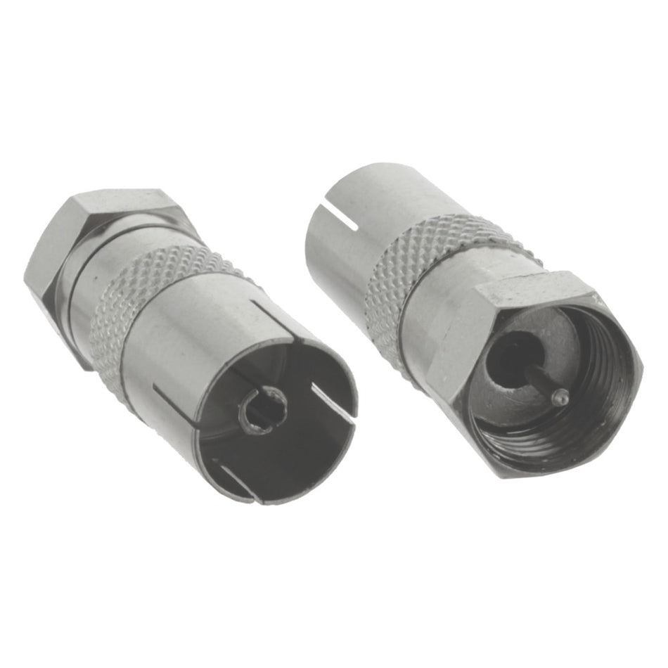 Q-Link Coax Stekkerverloop Binnendraads-601104