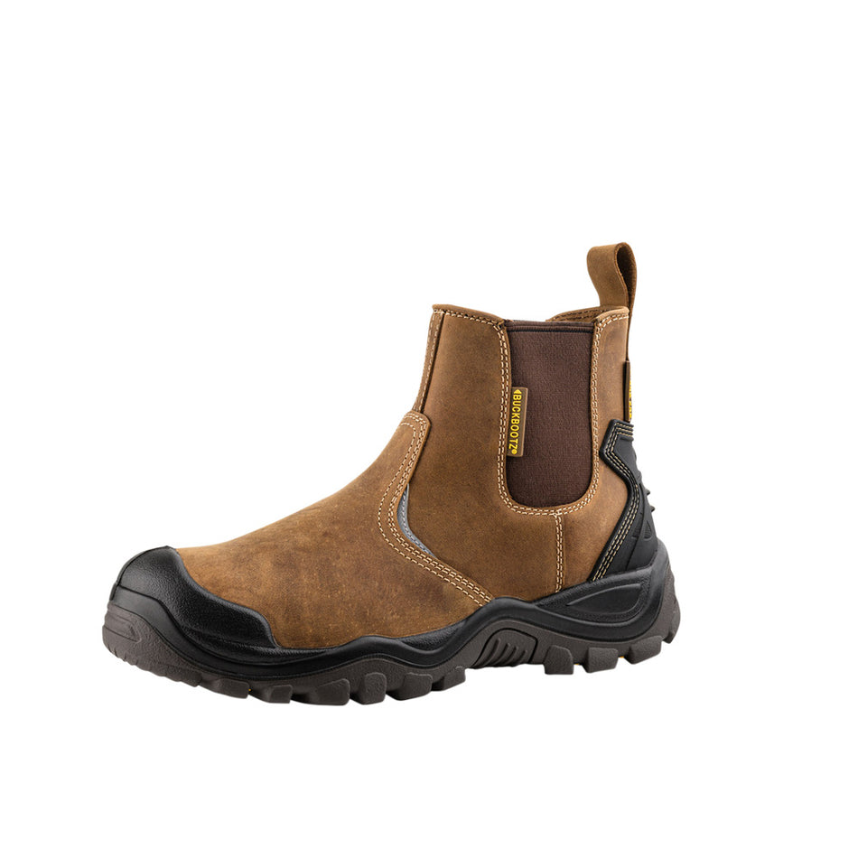 Buckbootz Veiligheidsschoen S3 Buckshot Instapper Bruin-601307