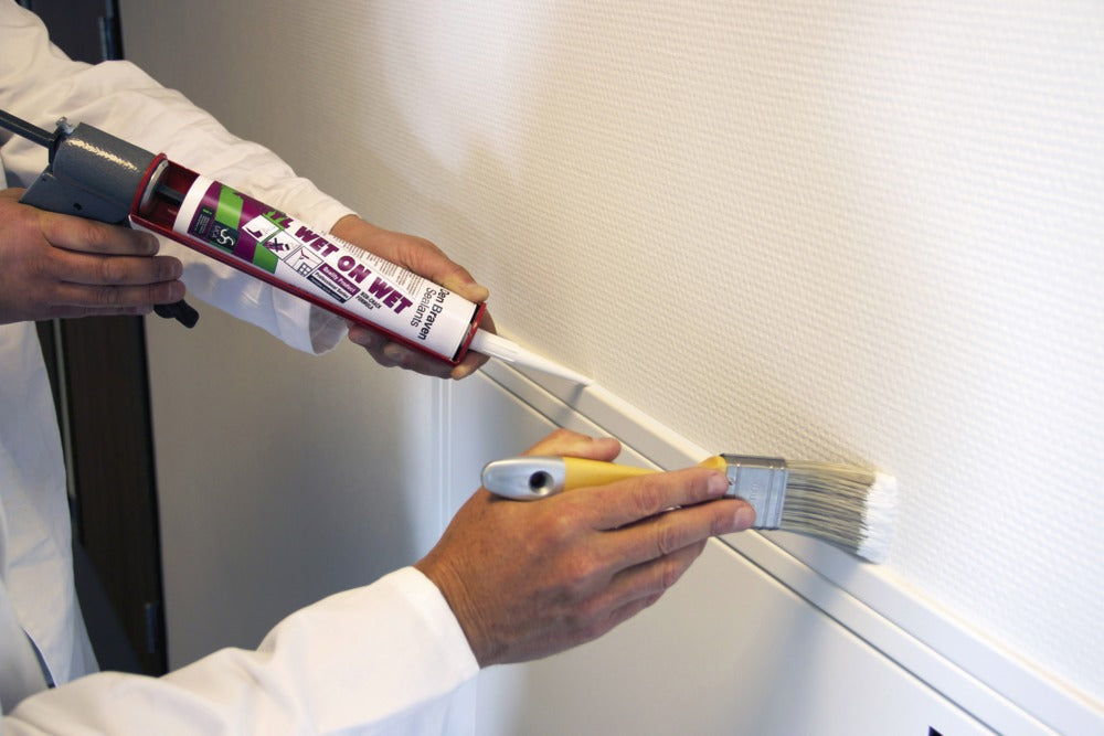 Zwaluw Acrylaatkit Acryl Wet on Wet Wit 310ml-601521