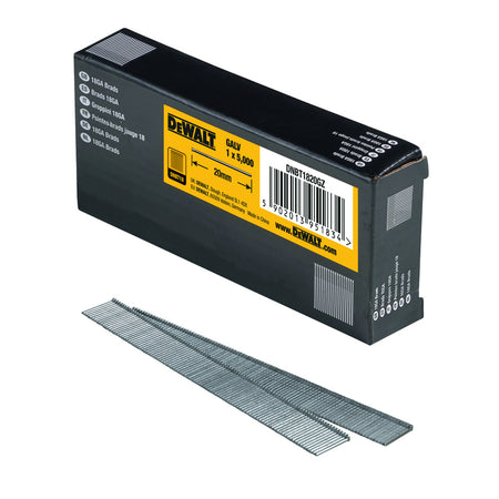 DeWALT Brads Gegalvaniseerd 1,25mm 18Ga-602444