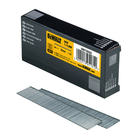 DeWALT Brads Gegalvaniseerd 1,25mm 18Ga-602445