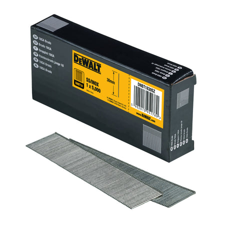 DeWALT Brads 1.25-30 RVS 18Ga 5m-602452