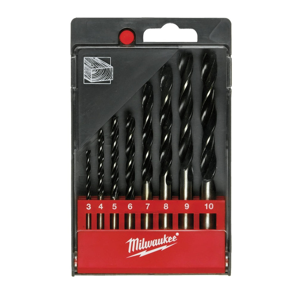 Milwaukee Houtborenset 8-delig-703057