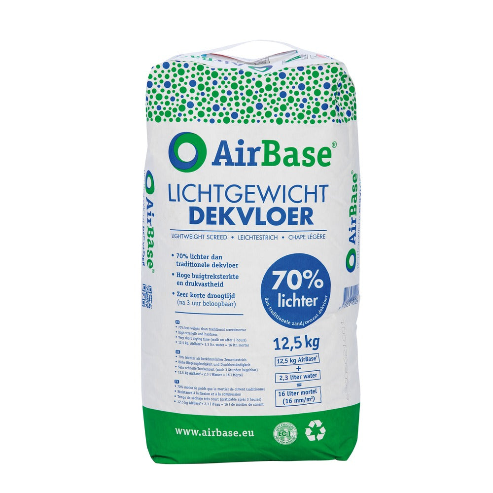 Airbase Lichtgewicht Dekvloer Mortel 12,5kg-705201