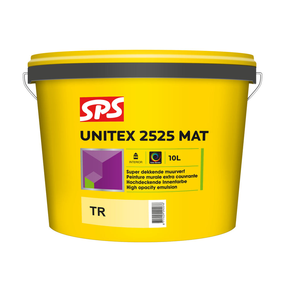 SPS Muurverf Unitex 2525 Mat Mengbasis TR 10L-705215