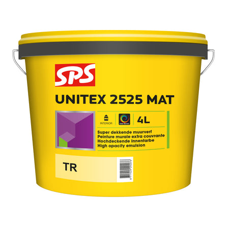 SPS Muurverf Unitex 2525 Mat Mengbasis TR 4L-705216