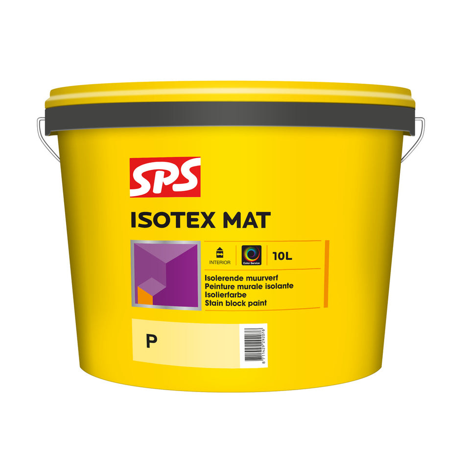SPS Muurverf Isotex Mat Wit/Mengbasis P 10L-705227