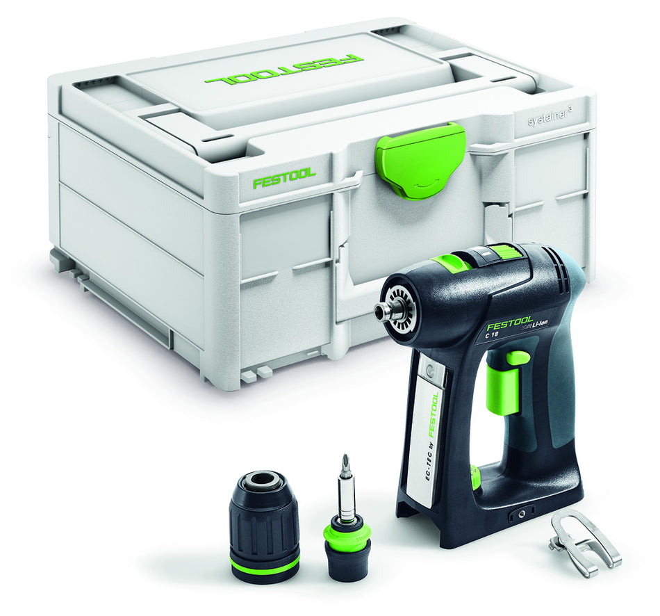 Festool Accu Schroefboormachine C 18 Li Basic-707922