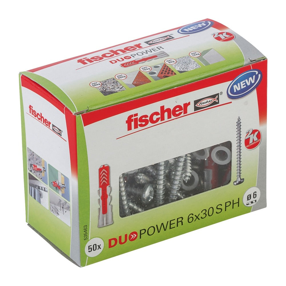 fischer Duopower Universele Plug Met Cilinderkopschroef-707983