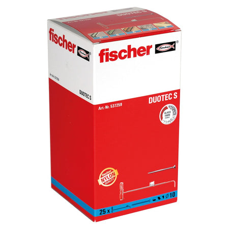 fischer Duotec 10S Hollewandplug Met Schroef 25st-707996