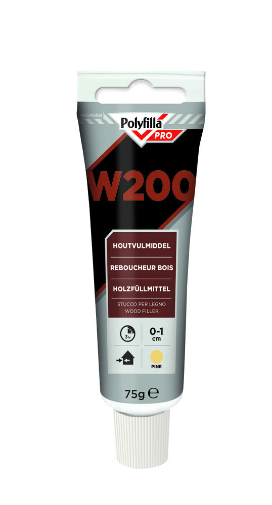 Polyfilla Houtvulmiddel Pro W200 Vuren 75gr-716300