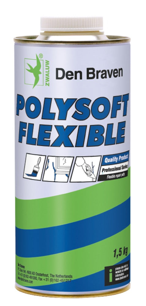 Zwaluw Polysoft Flexible Plamuur 1,5kg-716318