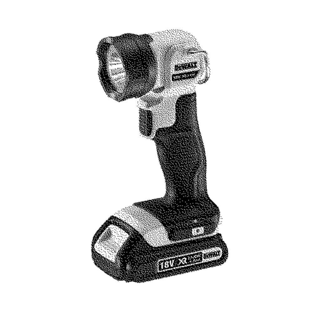 DeWALT Werklamp DCL040-XJ 18V Zonder Accu-716524