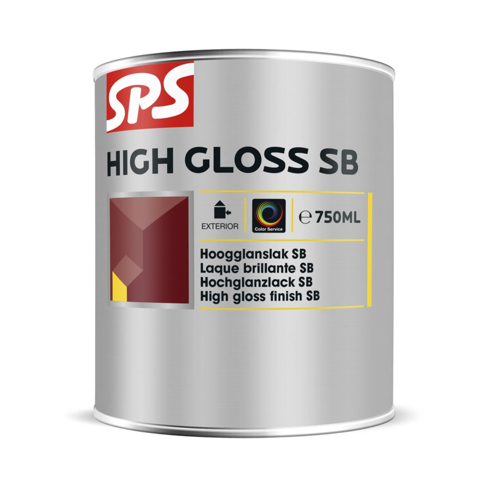 SPS Lak High Gloss SB Wit 0,75L-716803