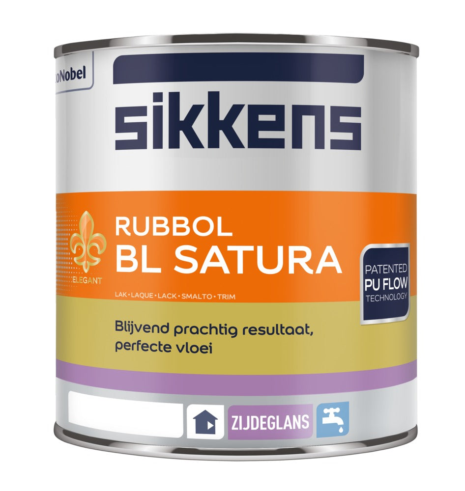 Sikkens Zijdeglans Lak Rubbol BL Satura Wit 1L-717338