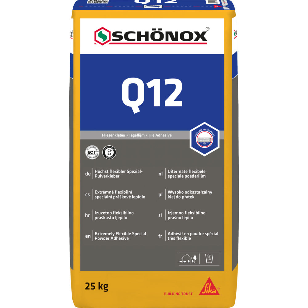 SCHÖNOX Q12 Flexibele Poederlijm S2 25kg-717339