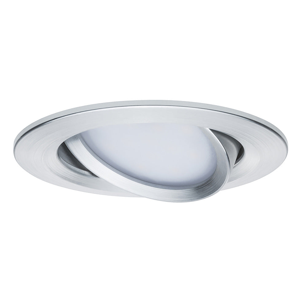 Paulmann Inbouwspot Nova Plus Aluminium Rond 6W Dimbaar Kantelbaar-717626