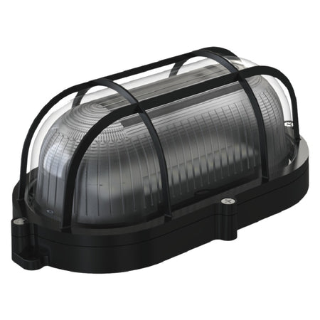 Bullie LED ovaal spatwaterdicht 7 watt zwart-725834