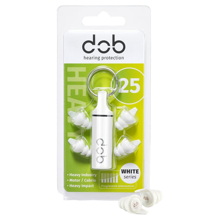 dOb Oordoppen White Series 25 Herbruikbaar Met Filter-726453