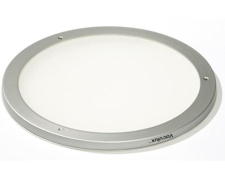 Plafonnière voor daglichtbuis brushed alloy D-350-726597