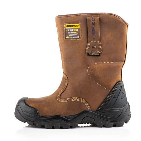 Buckbootz Veiligheidslaars S3 Buckshot Bruin-726832