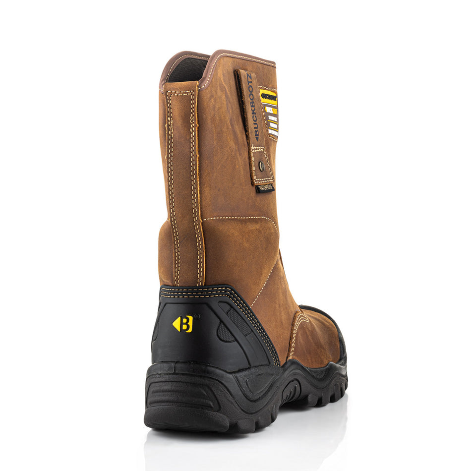 Buckbootz Veiligheidslaars S3 Buckshot Bruin-726837