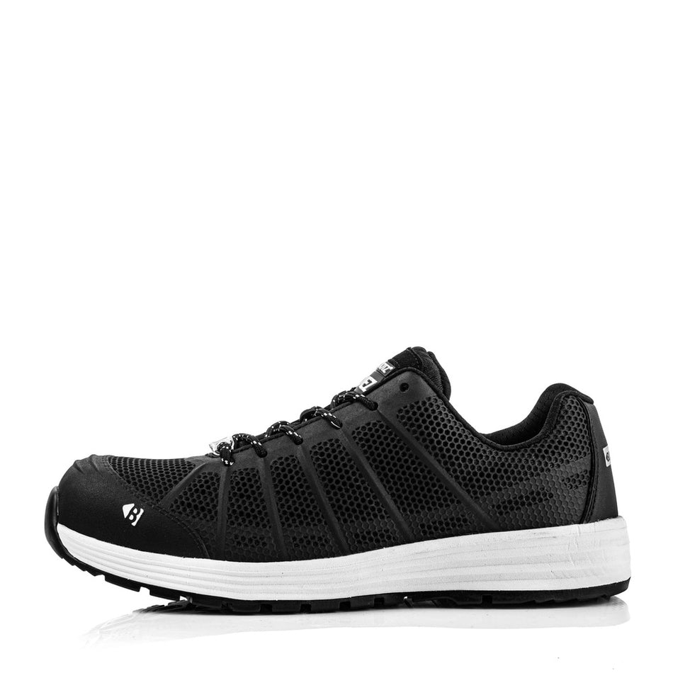 Buckbootz Werksneaker S1P Largobay KEZ Laag Zwart-727880