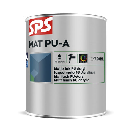 SPS Lak Mat PU-A RAL 9010 750ml-728020