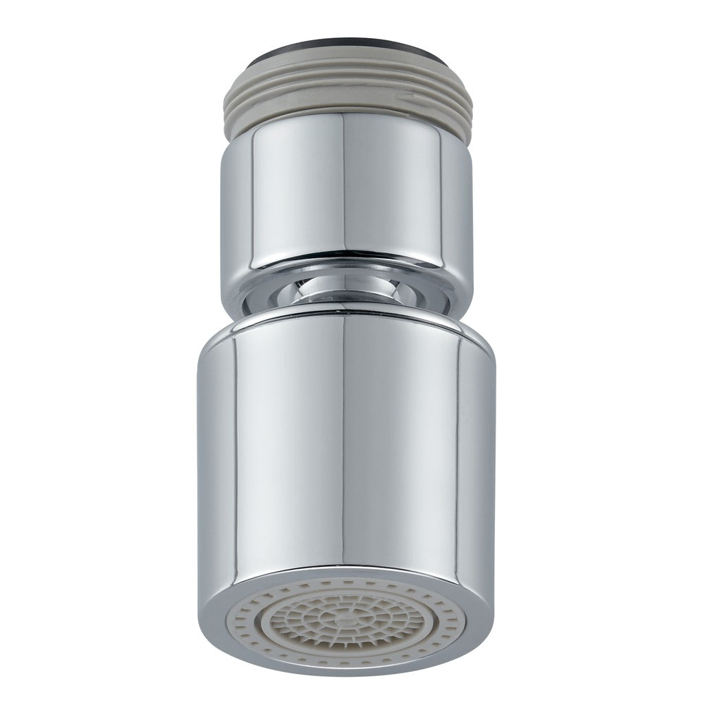 Neoperl VARIOduo Straalregelaar PCA verchroomd M22x1/M24x1 omstel met kogelgewricht-729301