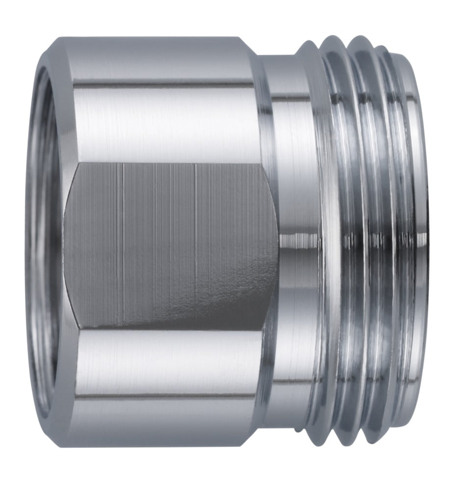 Neoperl Verloopnippel messing verchroomd M22x3/4"-729308