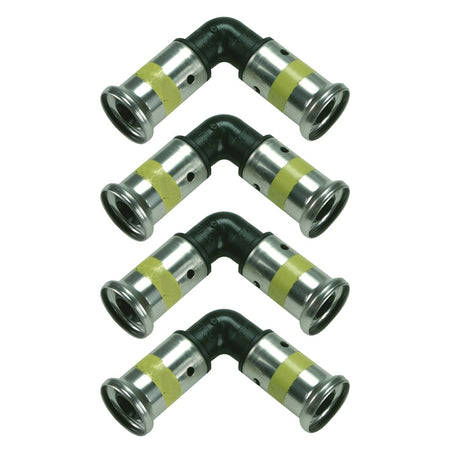 Henco gas Knie pers 16 mm 4 stuks-737418