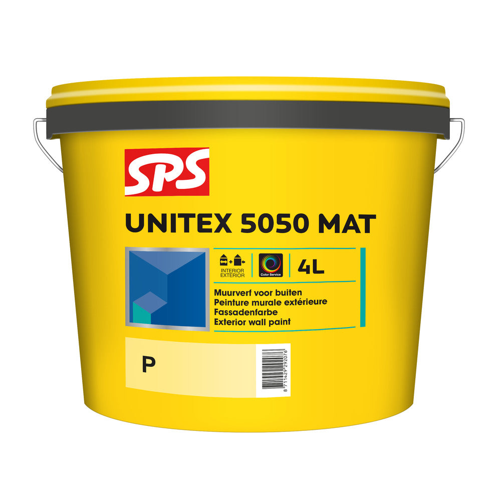 SPS Muurverf Unitex 5050 Mat Wit/Mengbasis P 4L-737529