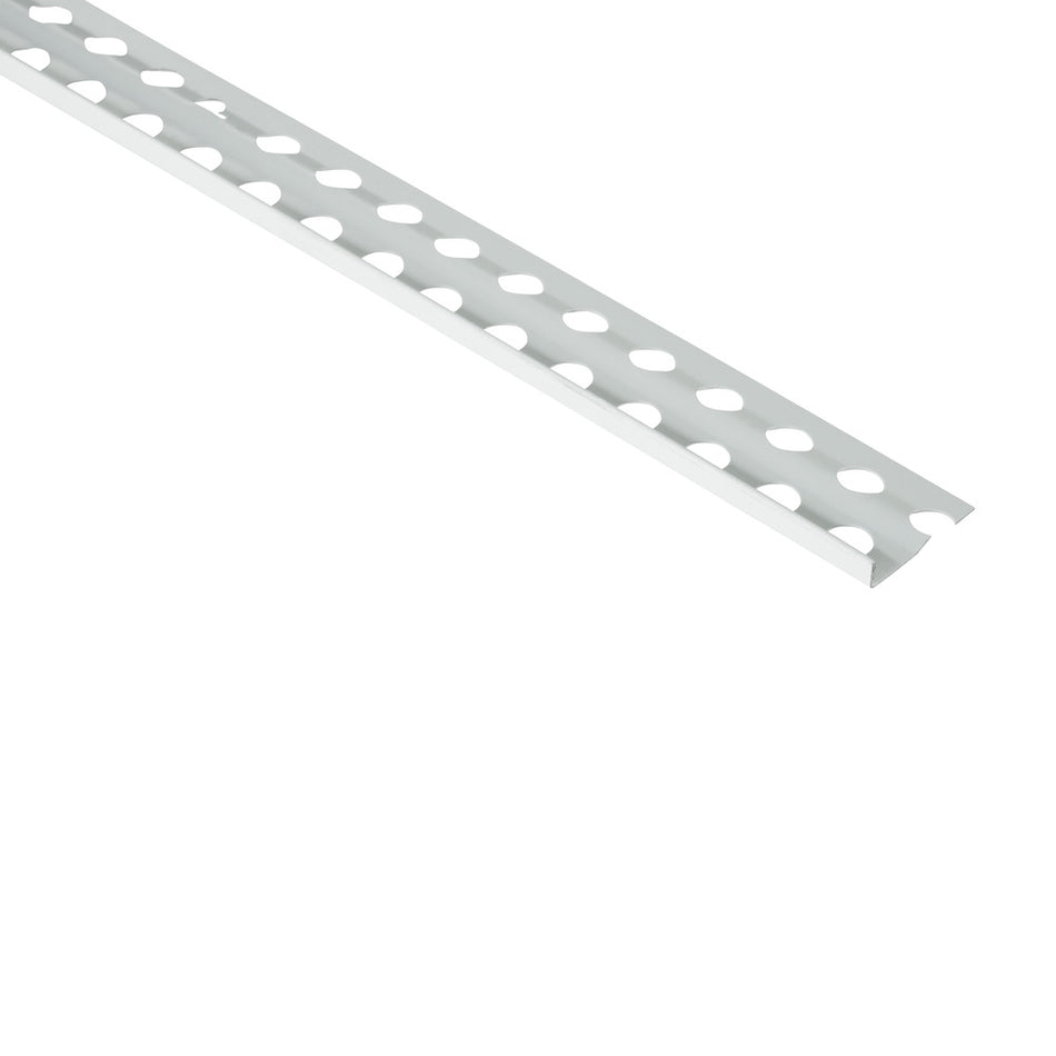 Protektor Stucstopprofiel Aluminium Wit Stucdikte 300cm-742315