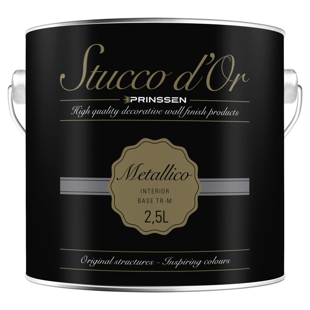 Stucco d'Or Wandafwerking Metallico Binnen Betonlook/Basis TR-M 2,5L-742501