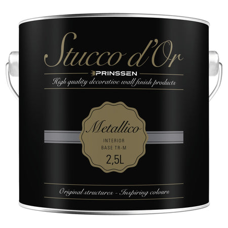 Stucco d'Or Wandafwerking Metallico Binnen Betonlook/Basis TR-M 2,5L-742501