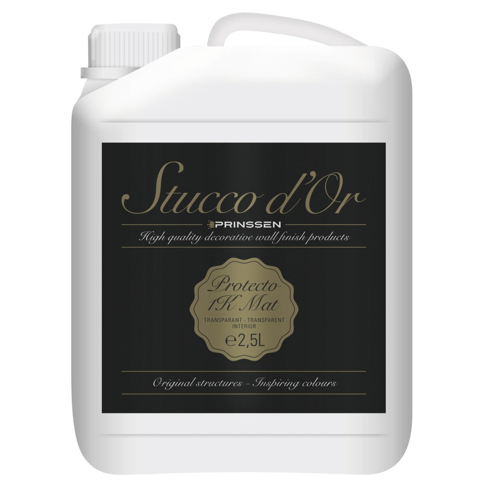 Stucco d'Or Coating Protecto 1K Binnen Mat Transparant 2,5L-742510