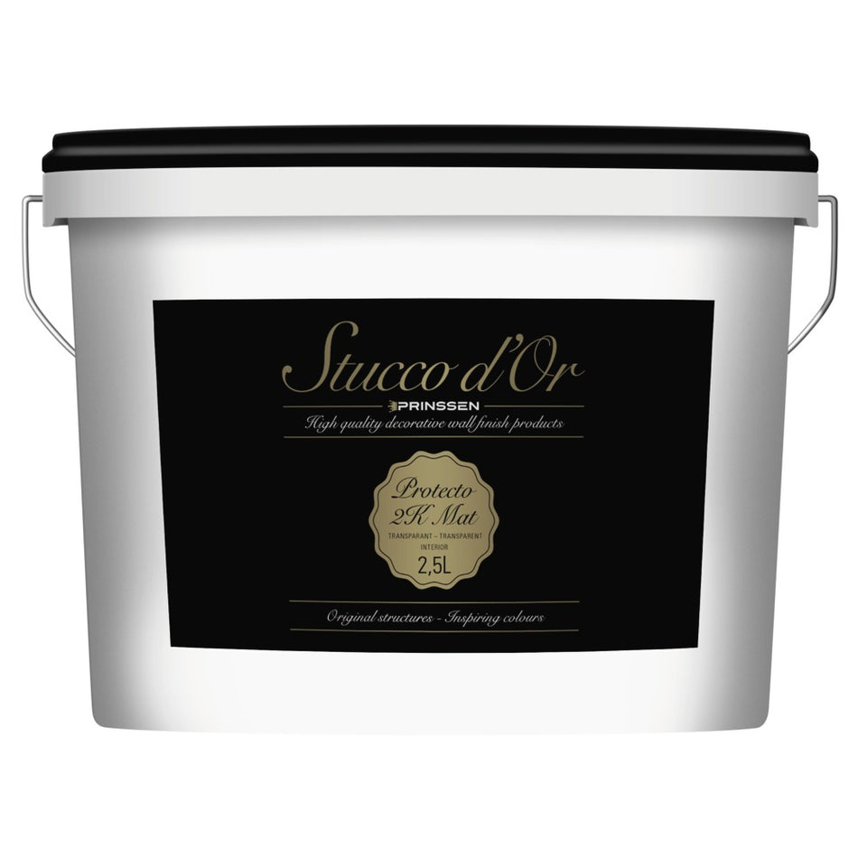 Stucco d'Or Coating Protecto 2K Binnen Mat Transparant 2,5L-742512