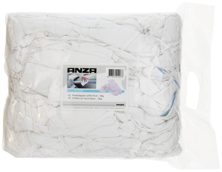 Anza Pro Poetslap Tricot Wit 3kg-746732