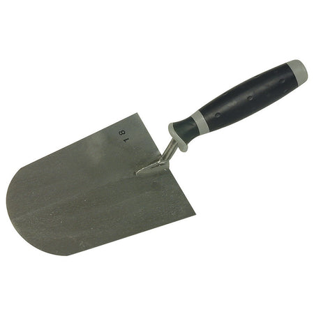 Super Prof Stukadoorstroffel Rond Supersoft-greep RVS 180mm-746788