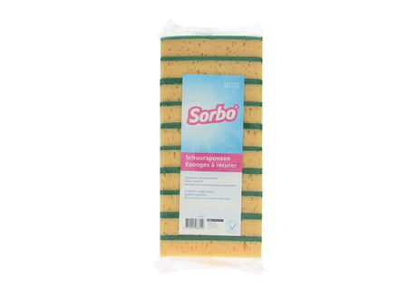 Sorbo Schuursponzen recht 10 stuks-746875