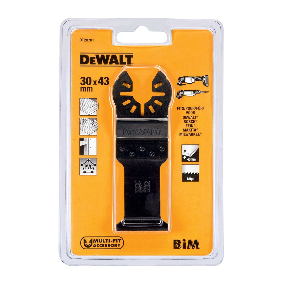DeWALT Multitool Zaagblad Universeel Voor hout Met Nagel-746889