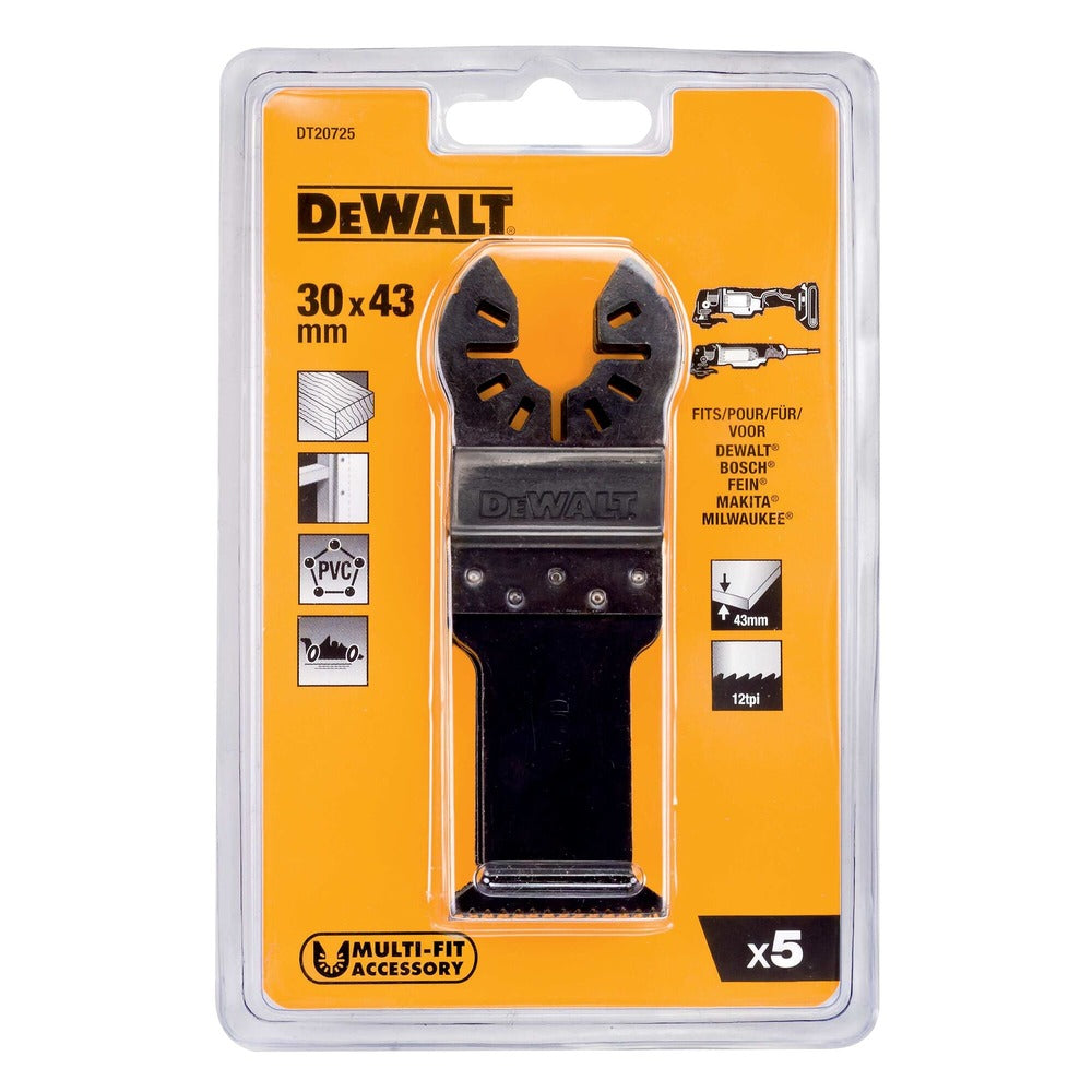 DeWALT Multitool Zaagblad Universeel Voor Hout 5st-746910