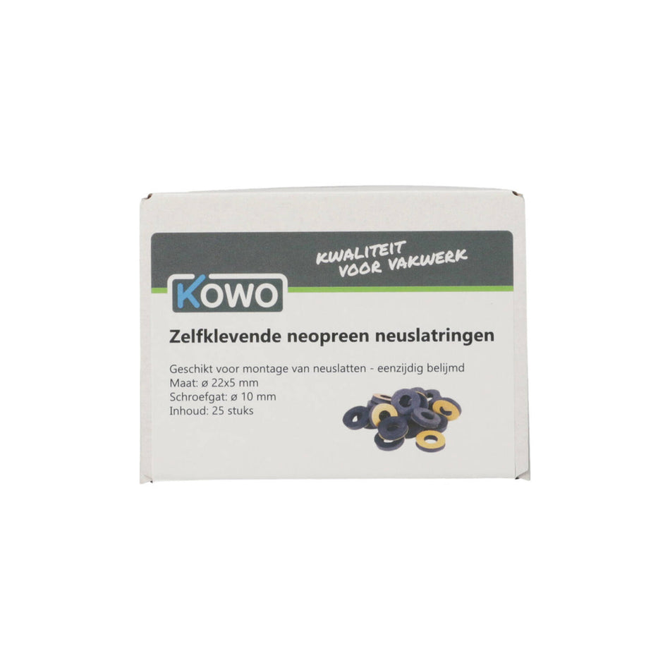 KOWO Neuslatring neopreen 25 stuks-747907