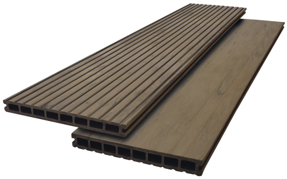 Elephant DuoWood-Douala XWB Vlonderplank 25x250x3000mm Groef/Glad FSC 100%-749490