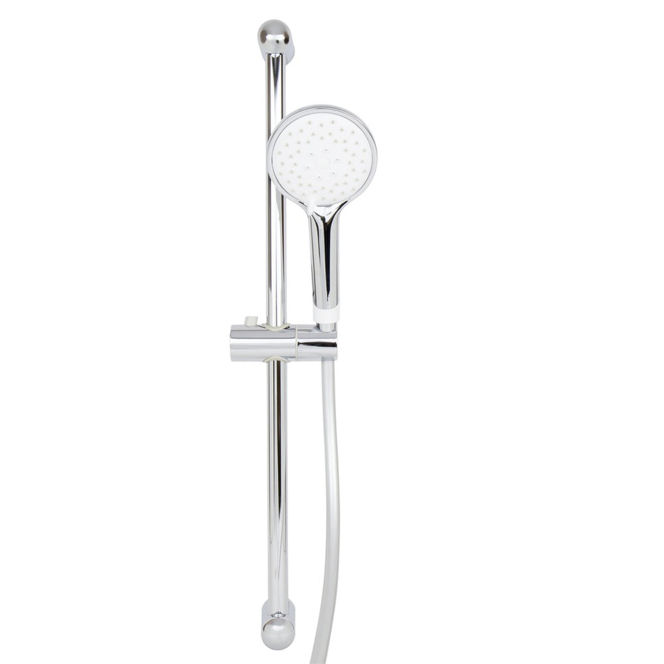 Bouwmaat Doucheset met Glijstang Handdouche en Slang 65cm-749524