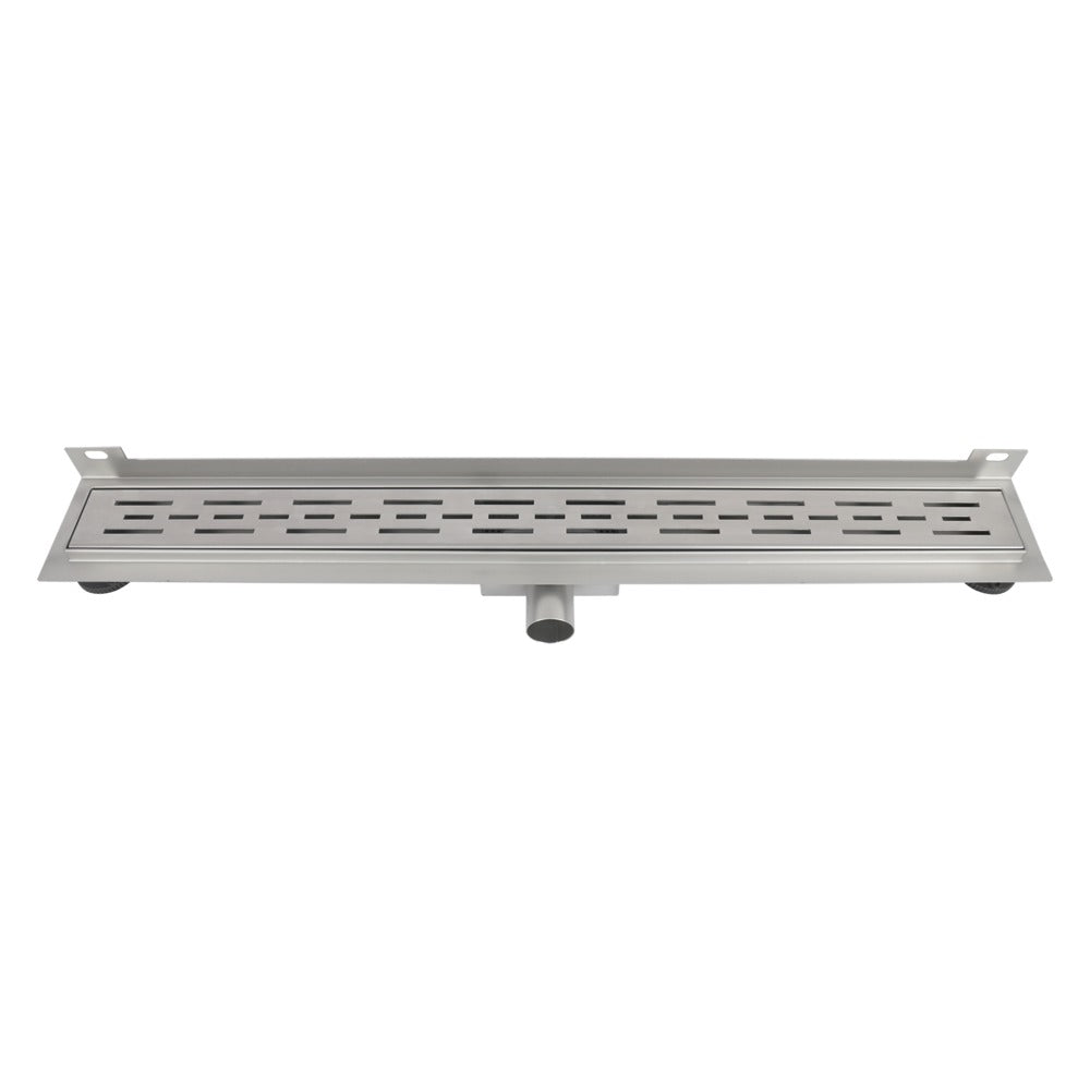 Douchegoot RVS Muurflens 7x7x100cm-751407