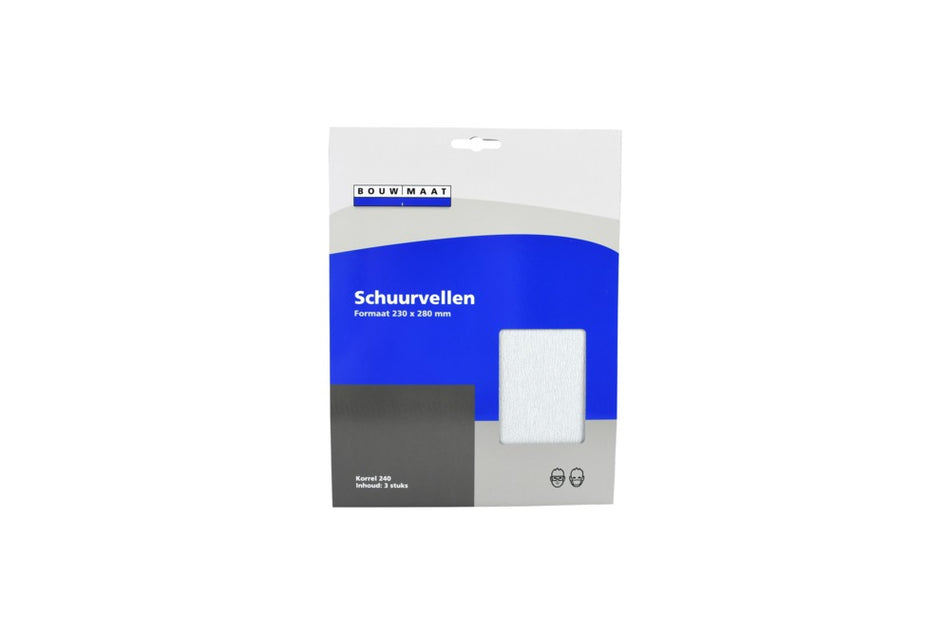Bouwmaat Schuurvel 230x280mm 3st-751596