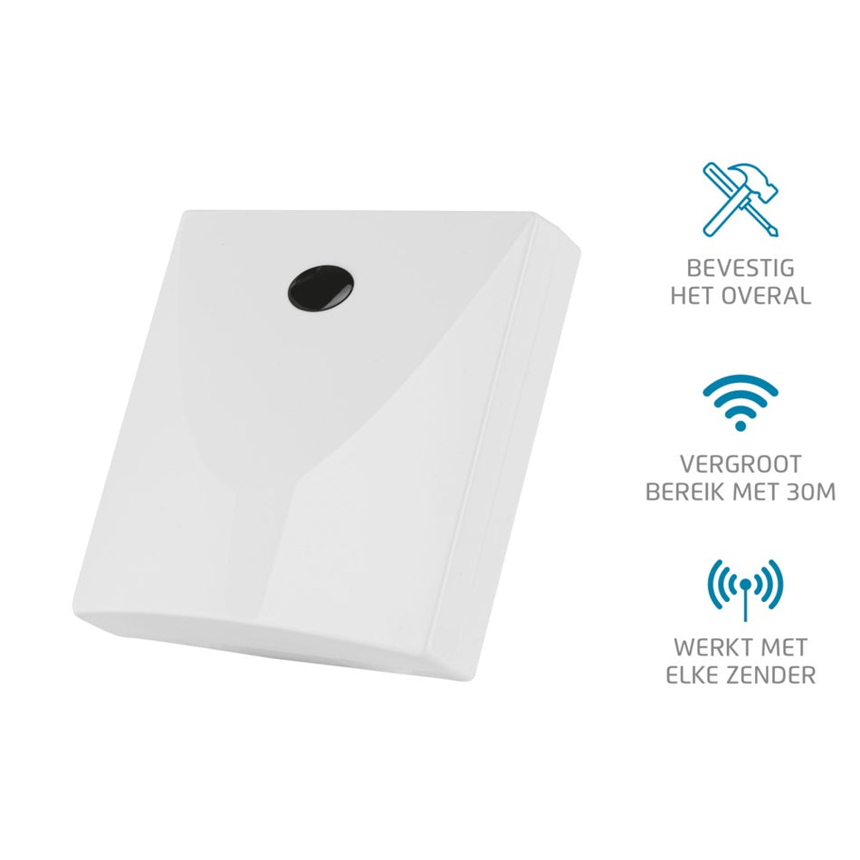 KlikAanKlikUit Inbouwschakelaar 2300W ACM-2300-HC Wit-751736
